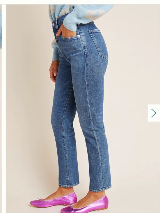 CITIZENS OF HUMANITY  Women's Mia Front Yoke Slim Jean sz32 - Picture 3 of 12